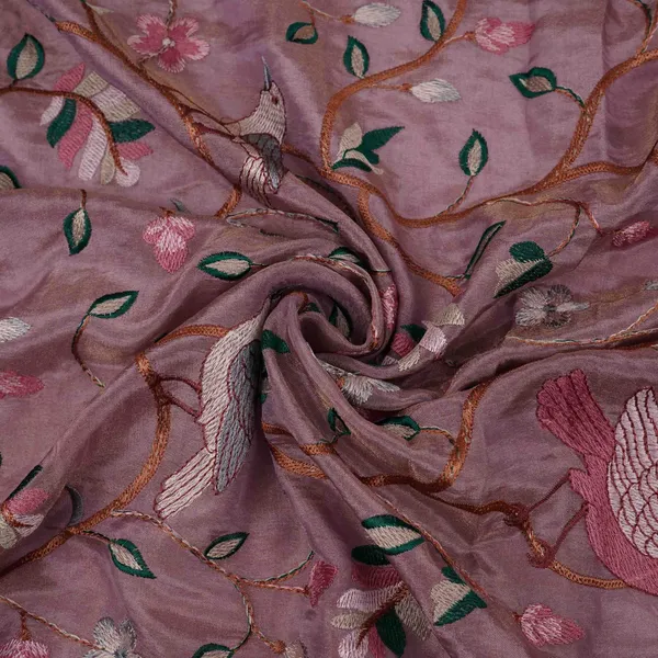 Mauve_Floral_Bird_Embroidery_Tissue_Fabric_Vfs_31859_Default_Title