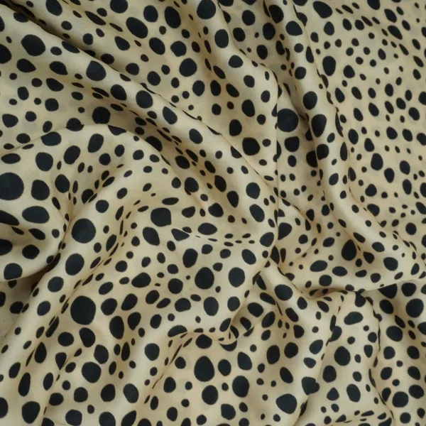 Beige_With_Black_Polka_Dot_Modal_Satin_Fabric_Vp_32021_Default_Title