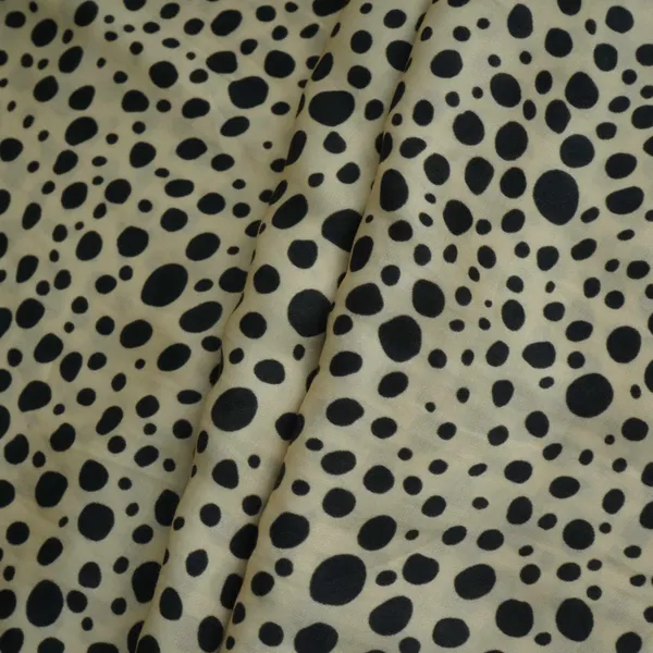 Beige_With_Black_Polka_Dot_Modal_Satin_Fabric_Vp_32021_Default_Title