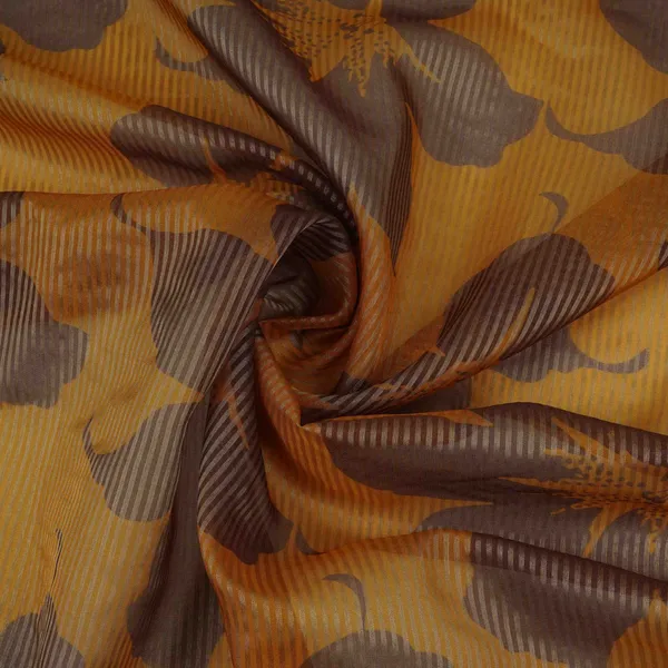 Mustard_Yellow_Floral_With_Stripes_Print_Organza_Fabric_Vp_32012_Default_Title