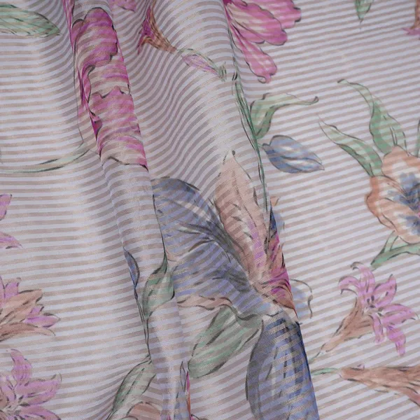 Grey_Floral_With_Stripes_Print_Organza_Fabric_Vp_32013_Default_Title