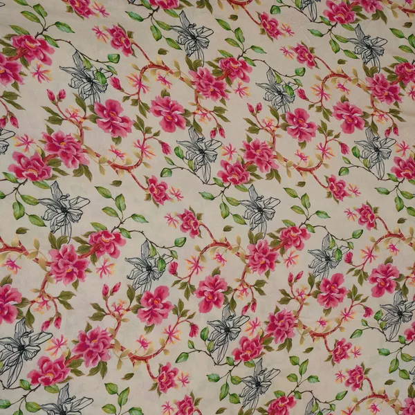 Cream_With_Pink_Floral_Print_Modal_Satin_Fabric_Vp_31996_Default_Title