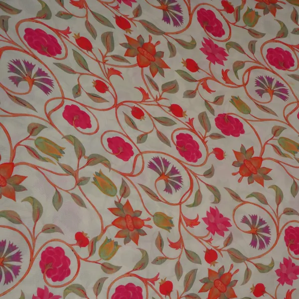 Ivory_With_Magenta_Floral_Print_Modal_Satin_Fabric_Vp_31997_Default_Title