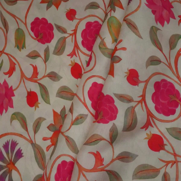 Ivory_With_Magenta_Floral_Print_Modal_Satin_Fabric_Vp_31997_Default_Title