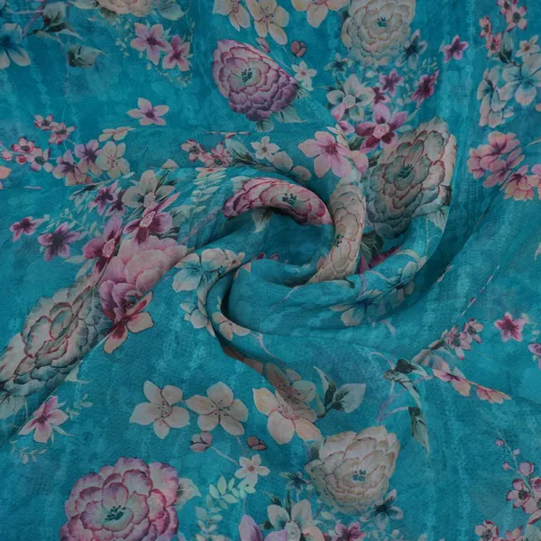 Sky_Blue_With_Purple_Floral_Print_Organza_Fabric_Vp_32002_Default_Title