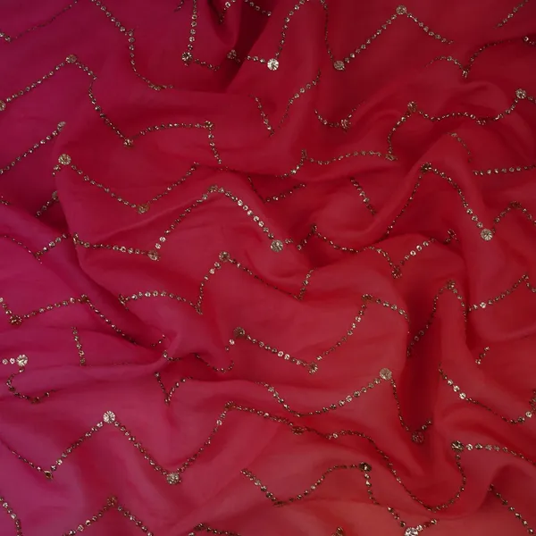 Pink_With_Peach_4d_Chevron_Embroidery_Mul_Chanderi_Fabric_Vf_32050_Default_Title