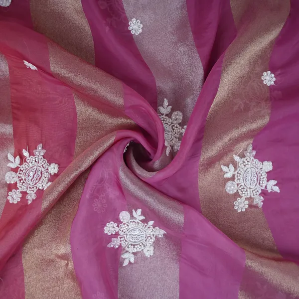 Wine_Stripes_Thread_Cutdana_Embroidery_Isha_Silk_Fabric_Vfs_31681_Default_Title