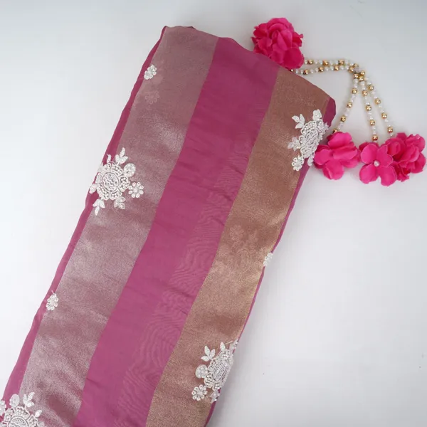 Wine_Stripes_Thread_Cutdana_Embroidery_Isha_Silk_Fabric_Vfs_31681_Default_Title