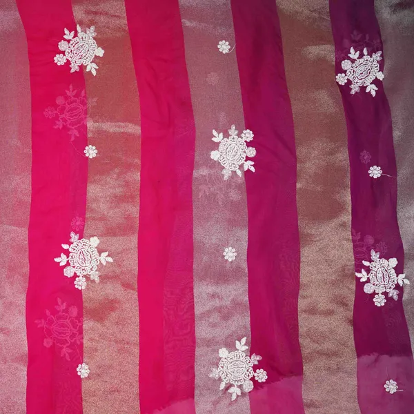 Magenta_Pink_Stripes_Thread_Cutdana_Embroidery_Isha_Silk_Fabric_Vfs_31682_Default_Title