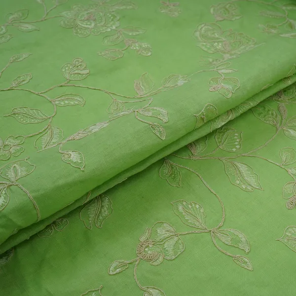 Green_Floral_Embroidery_Pure_Linen_Fabric_Gpf_32067_Default_Title