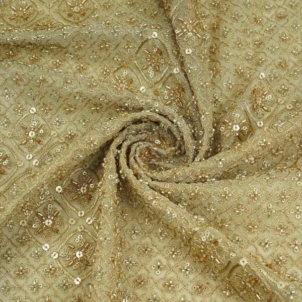 Golden_Heavy_Thread_Zari_Sequins_Embroidery_Kanjivaram_Silk_Fabric_Tf_31442_Default_Title