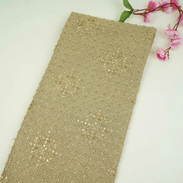 Golden_Heavy_Thread_Zari_Sequins_Embroidery_Kanjivaram_Silk_Fabric_Tf_31442_Default_Title