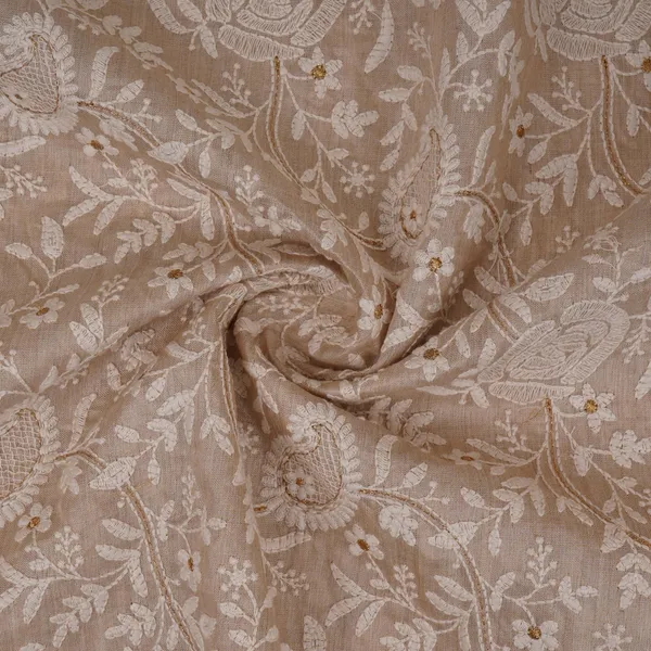 Beige_Thread_Embroidery_Pure_Munga_Silk_Fabric_Gpf_32247_Default_Title