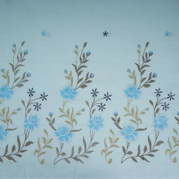 Sky_Blue_Floral_Embroidery_Cotton_Linen_Fabric_Gpf_32249_Default_Title