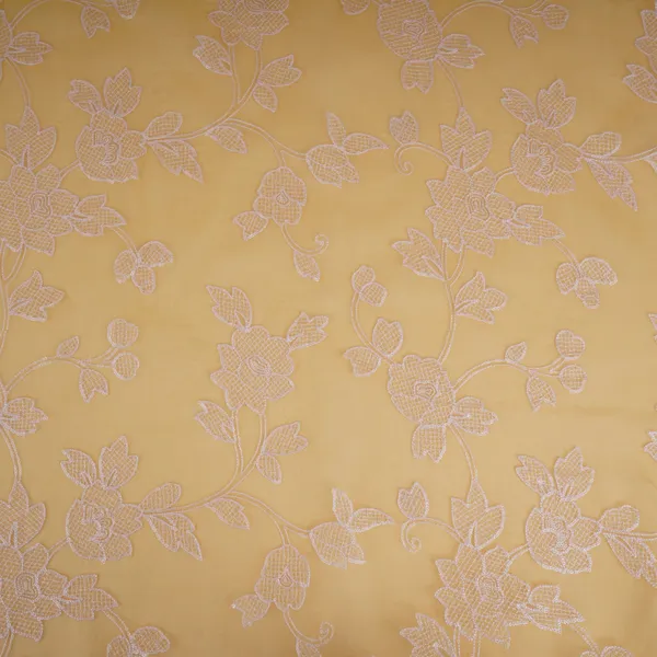 Yellow_Floral_Jaal_Embroidery_Pure_27gm_Organza_Fabric_Gpf_32088_Default_Title