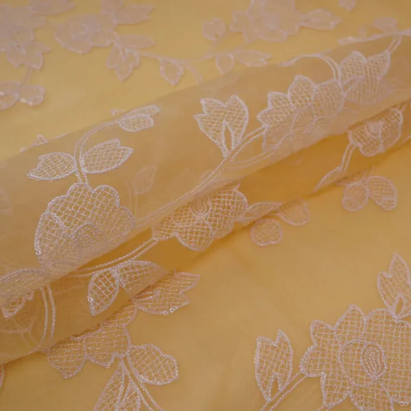 Yellow_Floral_Jaal_Embroidery_Pure_27gm_Organza_Fabric_Gpf_32088_Default_Title