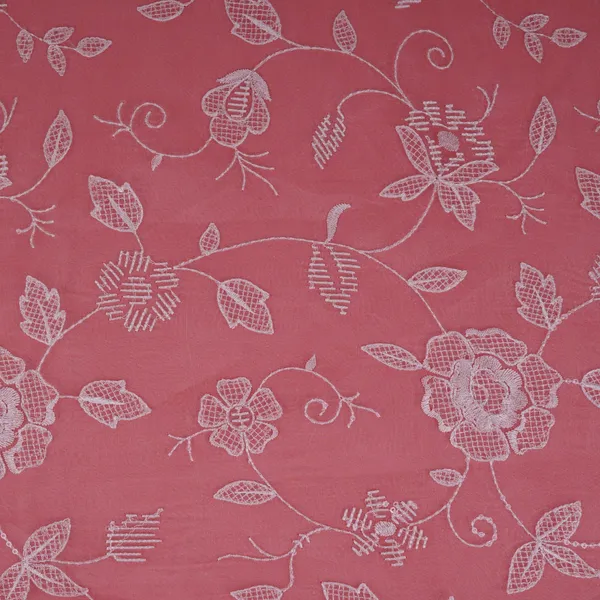 Pink_Floral_Thread_Sequins_Embroidery_Pure_27gm_Organza_Fabric_Gpf_32089_Default_Title
