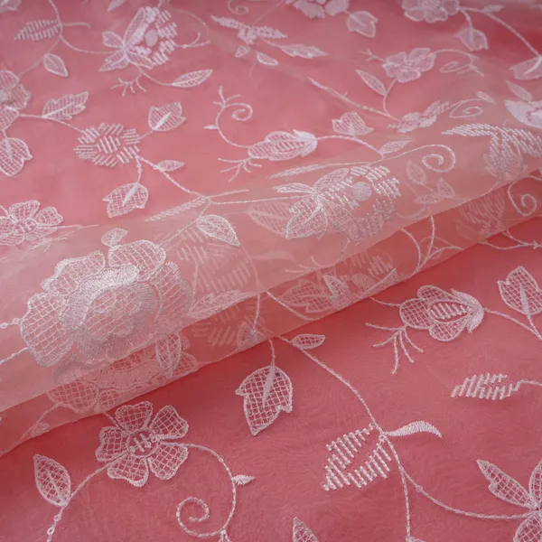 Pink_Floral_Thread_Sequins_Embroidery_Pure_27gm_Organza_Fabric_Gpf_32089_Default_Title