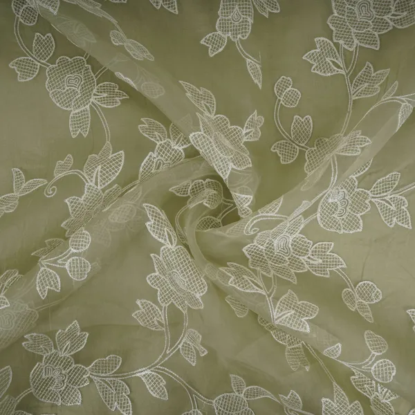 Green_Floral_Thread_Sequins_Embroidery_Pure_27gm_Organza_Fabric_Gpf_32091_Default_Title