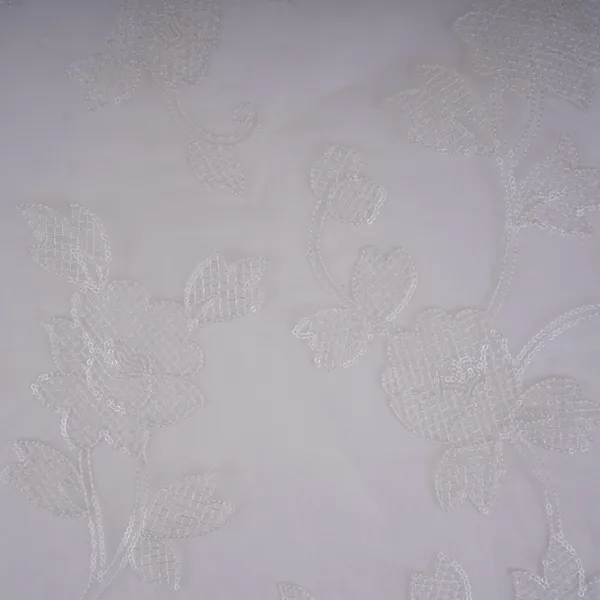 White_Floral_Jaal_Embroidery_Pure_27gm_Organza_Fabric_Gpf_32092_Default_Title