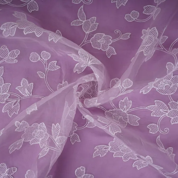 Lavender_Floral_Jaal_Embroidery_Pure_27gm_Organza_Fabric_Gpf_32093_Default_Title