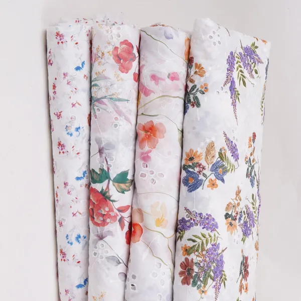 White_With_Red_Floral_Print_Cotton_Schiffli_Fabric_Li_32150_Default_Title