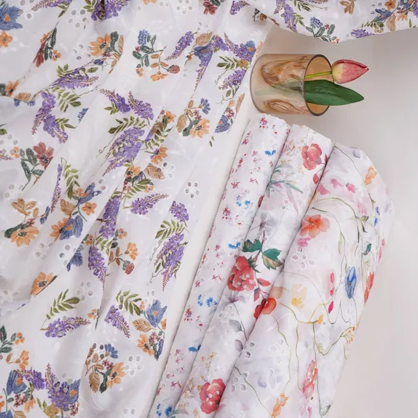 White_With_Red_Floral_Print_Cotton_Schiffli_Fabric_Li_32150_Default_Title
