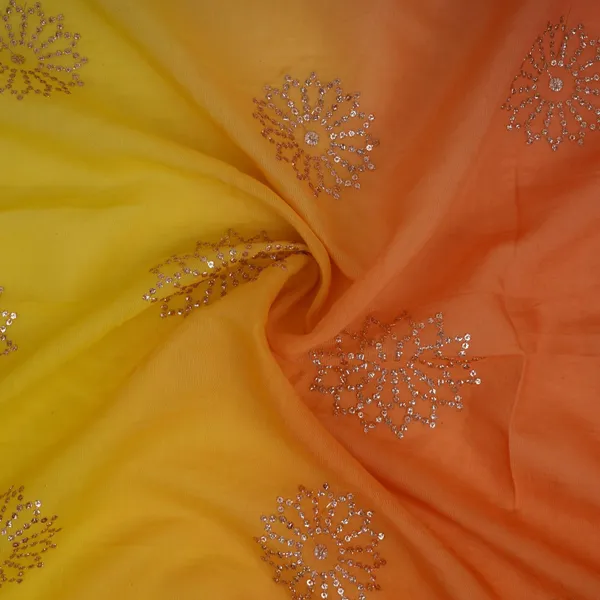 Yellow_With_Orange_4d_Floral_Sequins_Embroidery_Malai_Chanderi_Fabric_Vf_32312_Default_Title