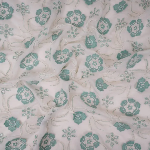 Off_White_With_Sage_Green_3d_Floral_Embroidery_Tencel_Schiffli_Fabric_Li_32332_Default_Title