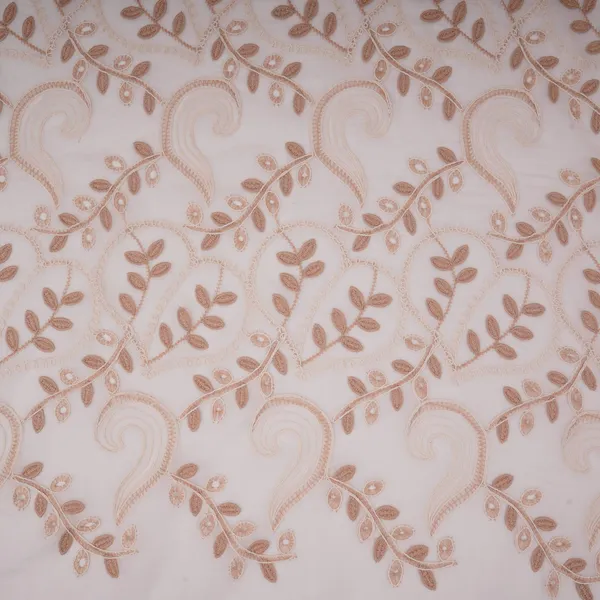 Off_White_With_Beige_3d_Leaf_Embroidery_Tencel_Schiffli_Fabric_Li_32336_Default_Title