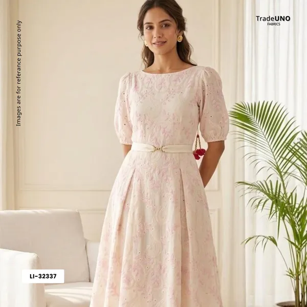 Off_White_With_Pink_3d_Leaf_Embroidery_Tencel_Schiffli_Fabric_Li_32337_Default_Title
