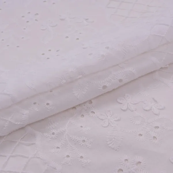 White_Dyeable_3d_Floral_With_Border_Embroidery_Cotton_Tencel_Schiffli_Fabric_Li_32340_Default_Title