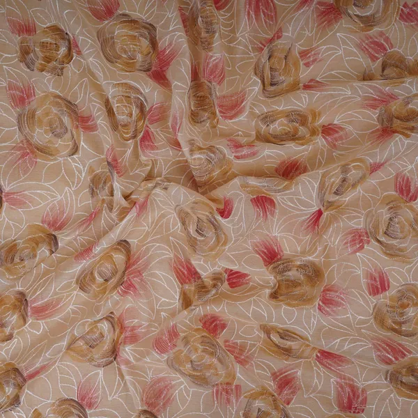 Cream_Floral_Thread_Embroidery_Chanderi_Fabric_Ums_32292_Default_Title