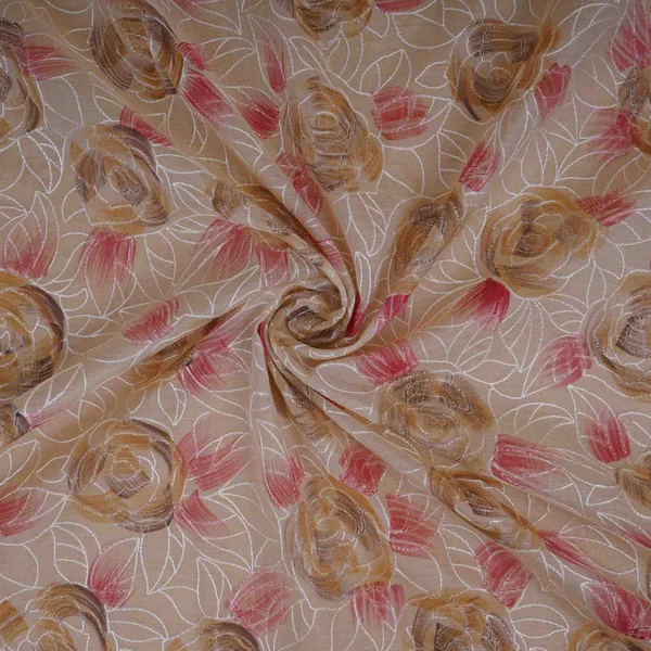 Cream_Floral_Thread_Embroidery_Chanderi_Fabric_Ums_32292_Default_Title