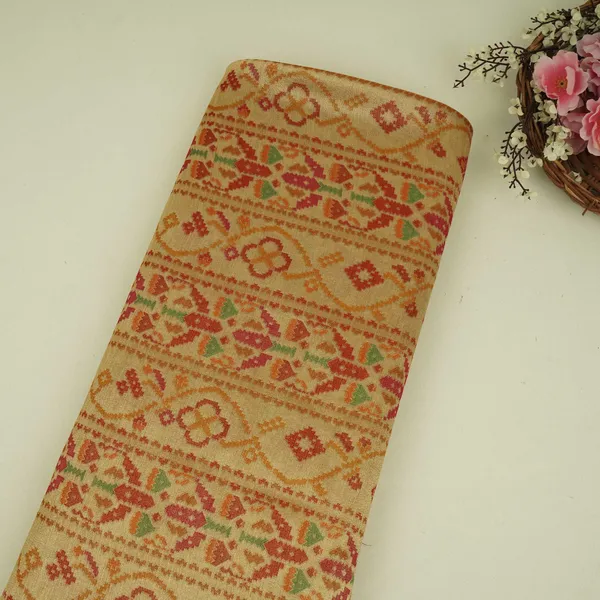 Cream_With_Multicolor_Geometrical_Kanjivaram_Silk_Fabric_Mti_32419_Default_Title