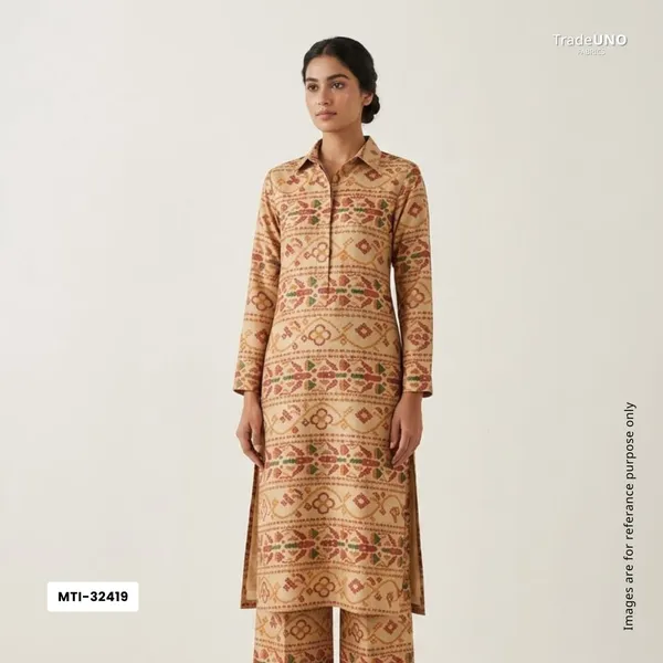 Cream_With_Multicolor_Geometrical_Kanjivaram_Silk_Fabric_Mti_32419_Default_Title