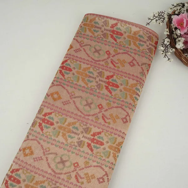 Blush_Pink_With_Multicolor_Geometrical_Kanjivaram_Silk_Fabric_Mti_32421_Default_Title