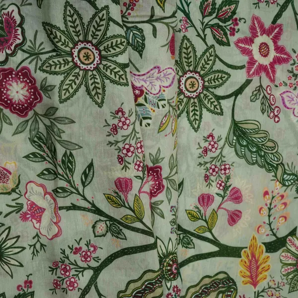Pista_Green_Multicolor_Floral_Print_Linen_Fabric_Gts_32026_Default_Title