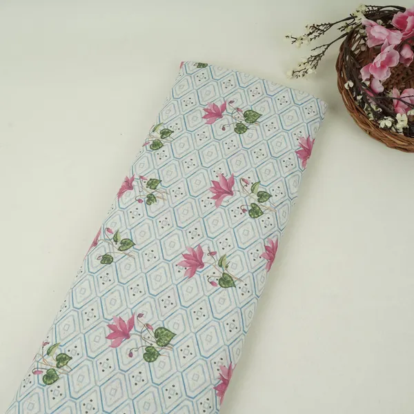 Blue_White_Floral_Geometrical_Print_Cotton_Fabric_De_32459_Default_Title
