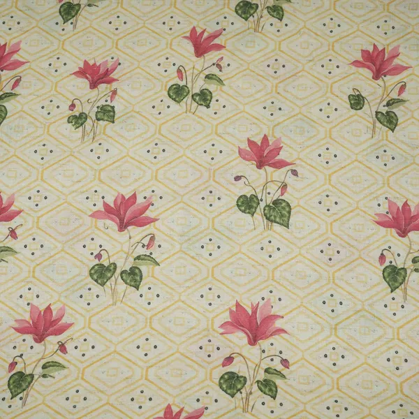 Yellow_White_Floral_Geometrical_Print_Cotton_Fabric_De_32460_Default_Title