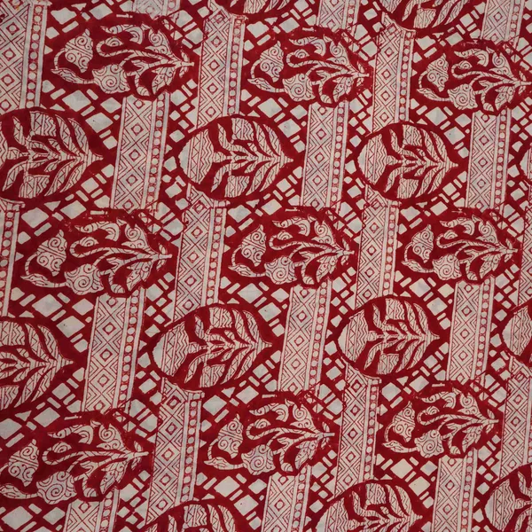 Maroon_With_White_Ajrakh_Print_Chanderi_Fabric_Cw_32504_Default_Title