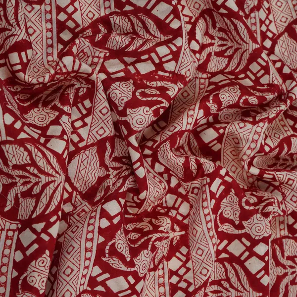 Maroon_With_White_Ajrakh_Print_Chanderi_Fabric_Cw_32504_Default_Title