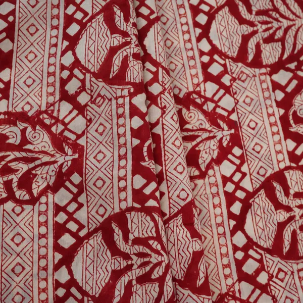 Maroon_With_White_Ajrakh_Print_Chanderi_Fabric_Cw_32504_Default_Title
