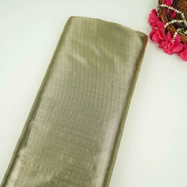 Olive_Green_Chevron_Weave_Tissue_Fabric_Cw_32529_Default_Title