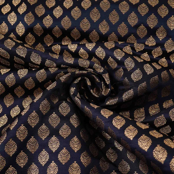Black_Floral_Buti_Brocade_Fabric_Gt_32672_Default_Title