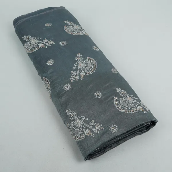Blue_Thread_Sequins_Embroidery_Raw_Silk_Fabric_Vf_32041_Default_Title