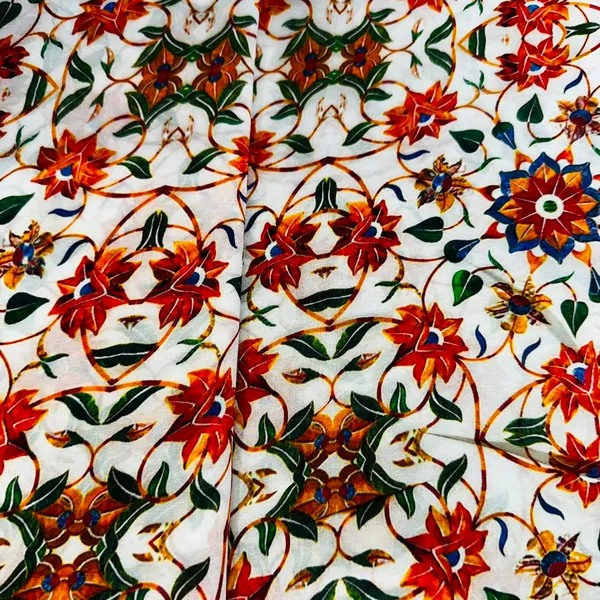 Off_White_Floral_Print_Poly_Tu_1855_Default_Title