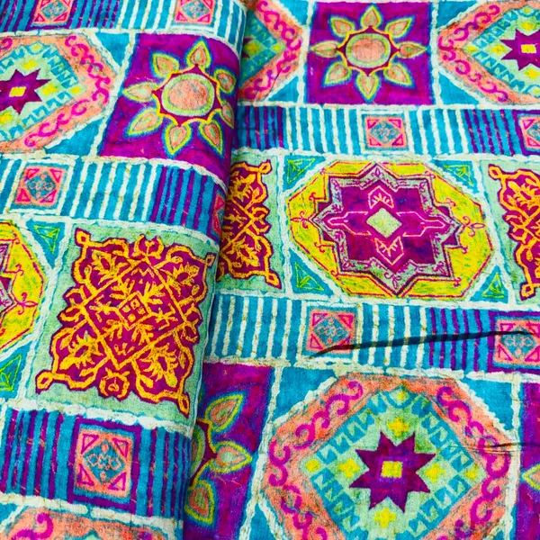 Blue_Traditional_Print_Tusser_Silk_Fabric_20354_Default_Title