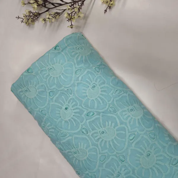 Sea_Green_Floral_Embroidery_Cotton_Schiffli_Fabric_Pgf_16676_Default_Title