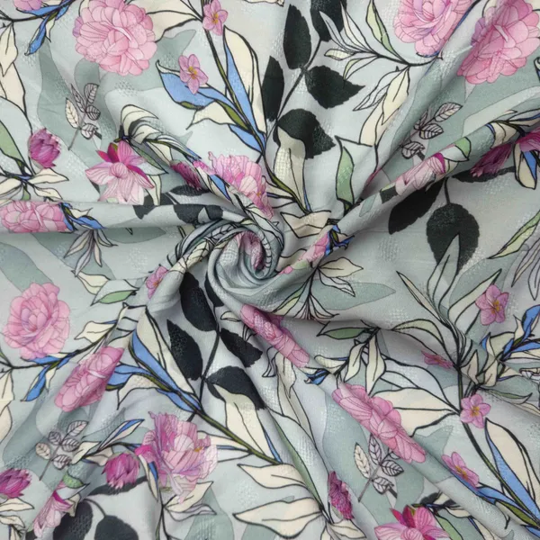 Sea_Green_Floral_Print_Viscose_Fabric_Tu_4610_Default_Title